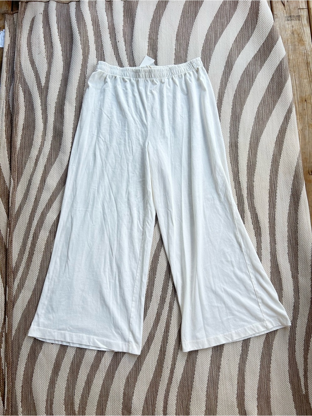 NWT Z Supply White Wide-Leg 100%Cotton Pants